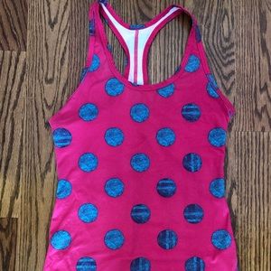 Nike Dri fit polka dot tank